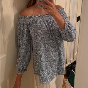 Boutique blue blouse. Size S.